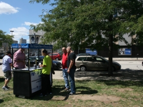 Beer Garden at Pere Marquette Park