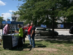 Beer Garden at Pere Marquette Park
