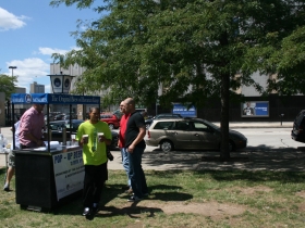 Beer Garden at Pere Marquette Park