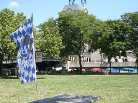 Beer Garden at Pere Marquette Park