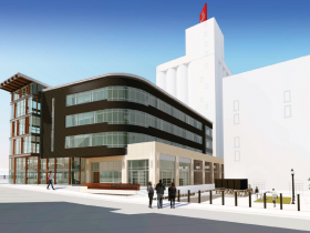 Pabst Business Center Rendering Looking Northwest