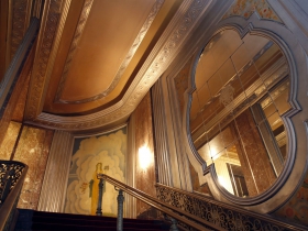 Stairway in the Grand Warner Theater