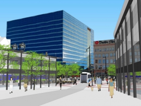 Plaza Rendering