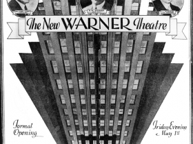 Warner opening advertisement.