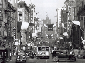 Wisconsin Ave. theaters in 1933.