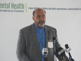 Pete Carlson at Milwaukee County Mental Health Emergency Center Ceremony
