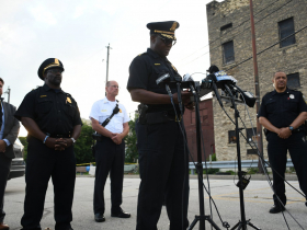 Police Chief Jeffrey Norman Addresses the Media