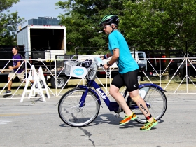 Bublr Bikes made an appearance at the 2014 USA Triathlon National Championships.