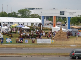 Bridge View of the Lakefront Festival of the Arts