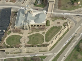 Downtown Transit Center Aerial