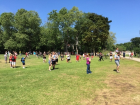 Pokémon Go players in Lake Park