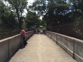 Lake Park Arch Bridge Over Ravine Road