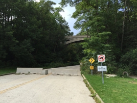 Lake Park Arch Bridge Over Ravine Road