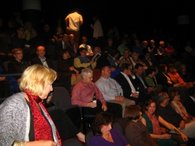It was a packed house at Discovery World.