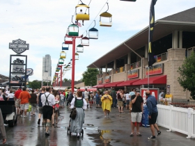 Post-Rain Crowds