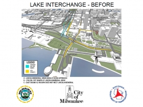 Lake Interchange - Currently