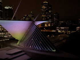 Milwaukee Art Museum Wings Lighting