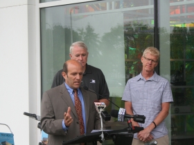 Bruce Keyes explains the benefits of bike-sharing.