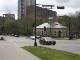 The former flushing station