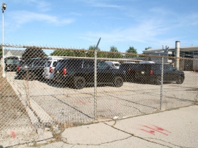 DNC Vehicle Staging at 2425 S. 35th St.