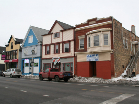 Buildings on 1500 Block of W. Lincoln Ave.