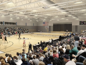Gym interior at St. Augustine