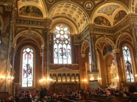 Inside the Basilica of St. Josaphat.