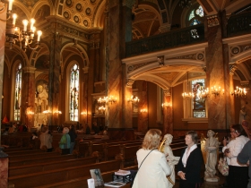 The Interior of the Basilica of St. Josaphat.