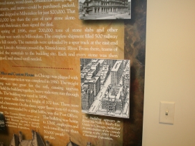 Location of post office used to build the Basilica.