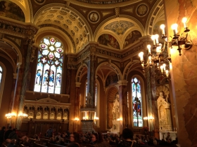 Inside the Basilica of St. Josaphat.