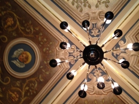 Chandelier.