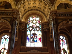 Wonderful stained glass.