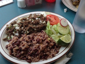 Carne Asada con Casamiento