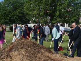 Johnsons Park groundbreaking