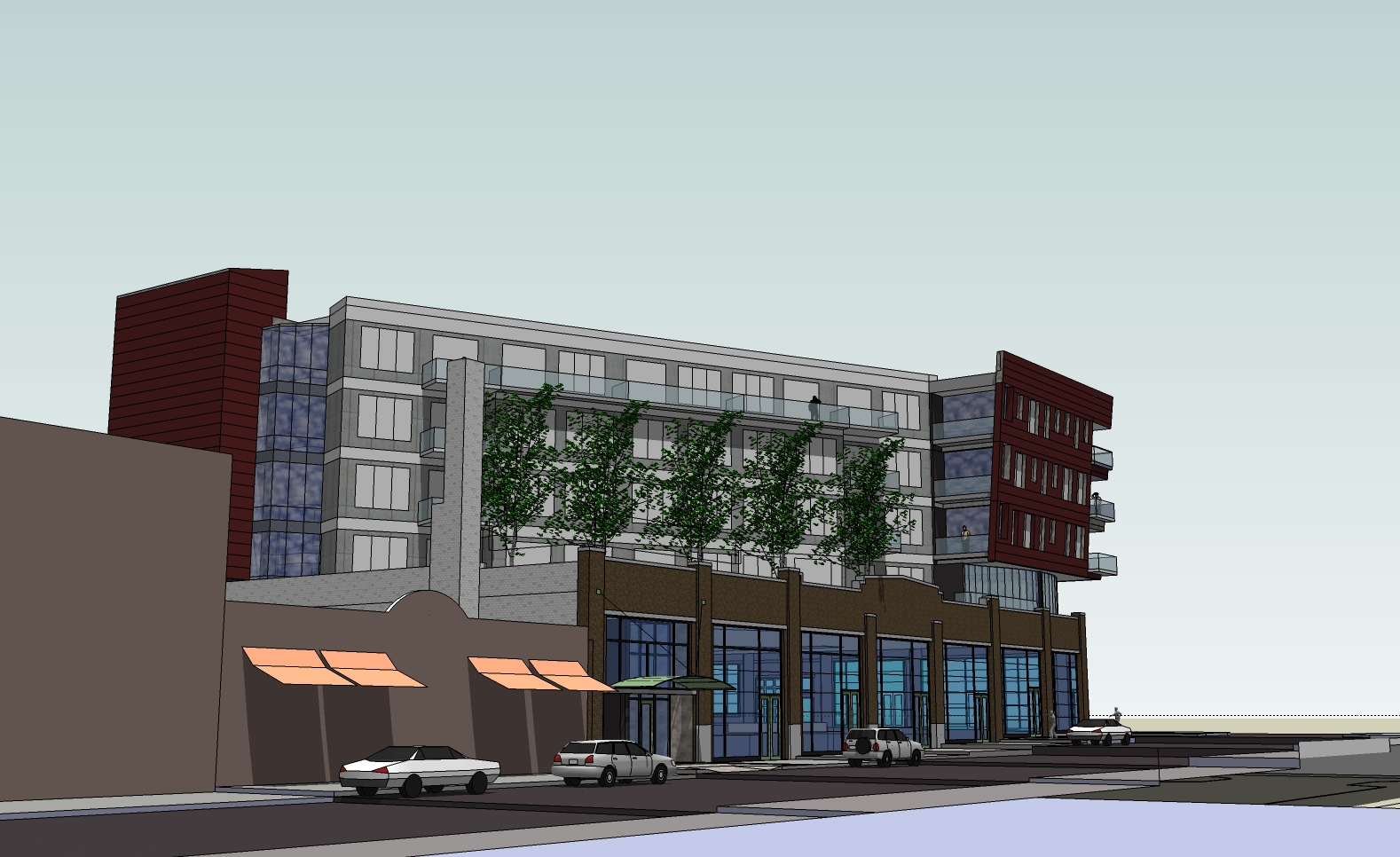 Prospect Mall Apartments Rendering