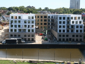 River House Apartments Construction