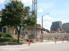 Construction at 1840 N. Farwell Ave.