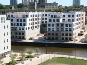River House Apartments Construction