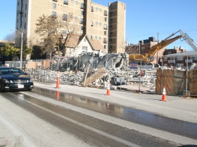 1840 N. Farwell Ave. Collapse
