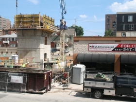 Construction at 1840 N. Farwell Ave.