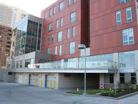 Rear of Saint John's on the Lake North Tower
