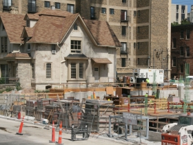 Construction at 1840 N. Farwell Ave.