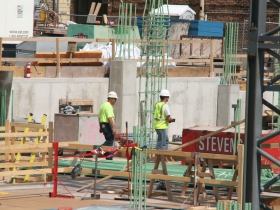 Construction at 1840 N. Farwell Ave.