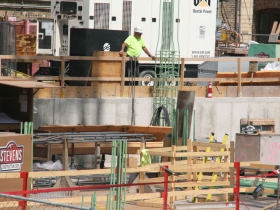 Construction at 1840 N. Farwell Ave.