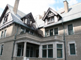 Rear of the Goll House