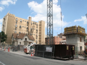 Construction at 1840 N. Farwell Ave.