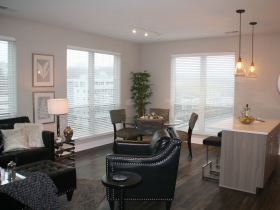 Kitchen and Living Room