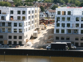 River House Apartments Construction