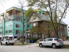 1627 N. Jackson St. Construction