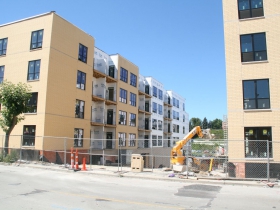 River House Apartments Construction